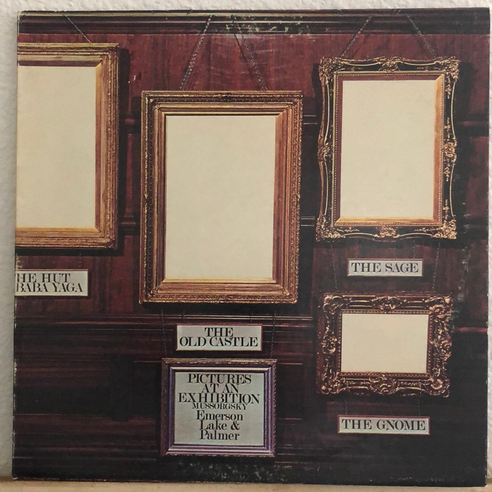 Emerson Lake and Palmer Live Recording Vinyl Lp